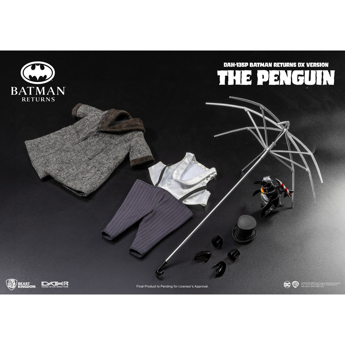 Batman Returns The Penguin DAH-135P Dynamic 8-Ction Heroes Deluxe Action Figure