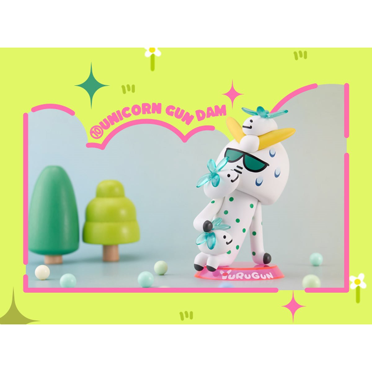 Gundam Yurugun Volume 2 Blind-Box Mini-Figure Case of 10