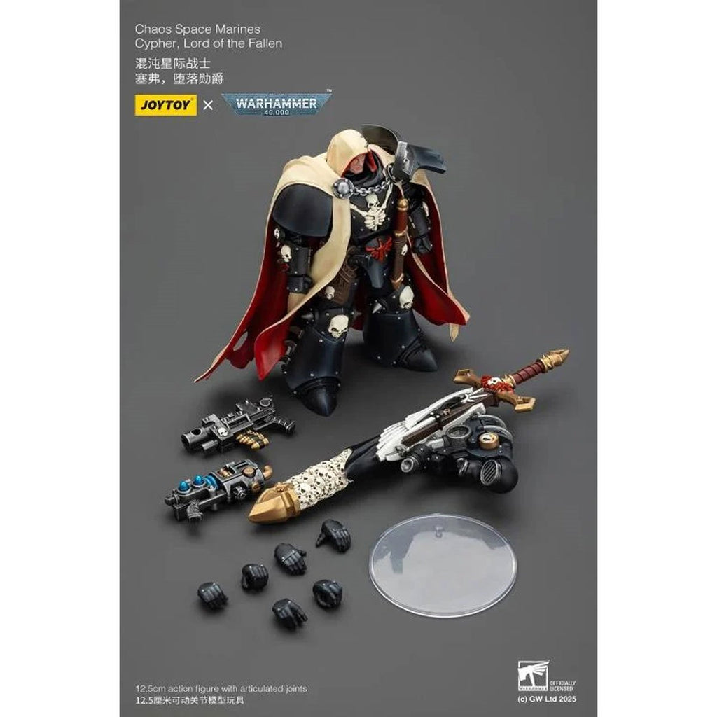 Joy Toy Warhammer 40,000 Space Marines Cypher Lord of the Fallen 1:18 Scale Action Figure