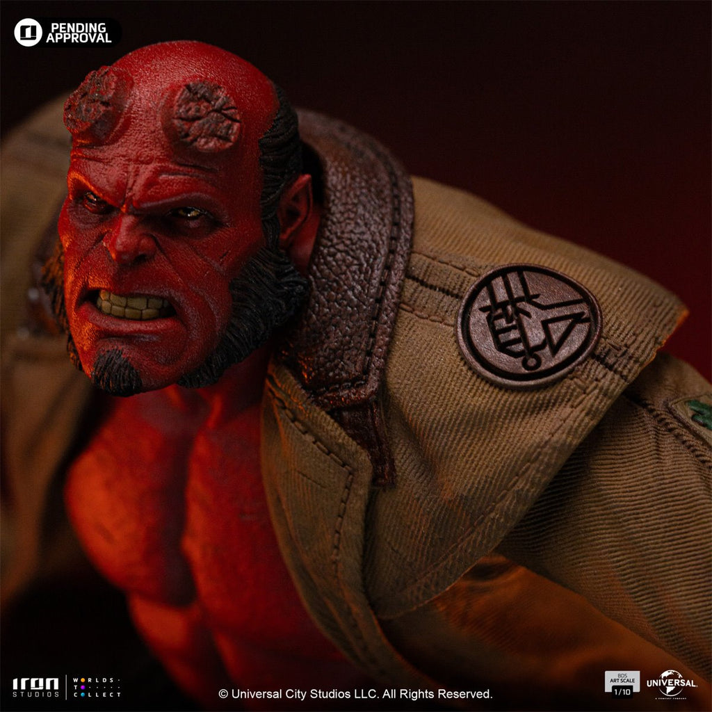 Hellboy 2: The Golden Army Hellboy Battle Diorama Series 1:10 Art Scale Limited Edition Statue