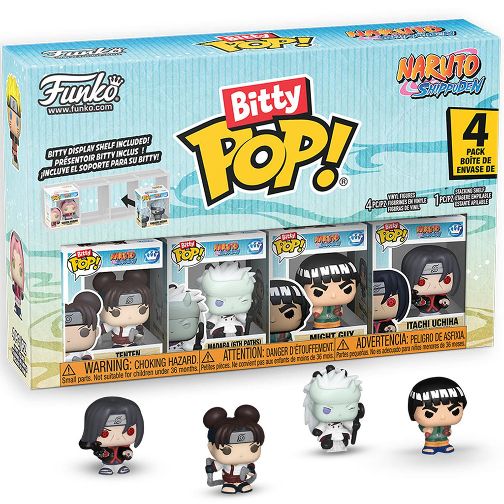 Naruto: Shippuden Battles Funko Bitty Pop! Mini-Figure 4-Pack