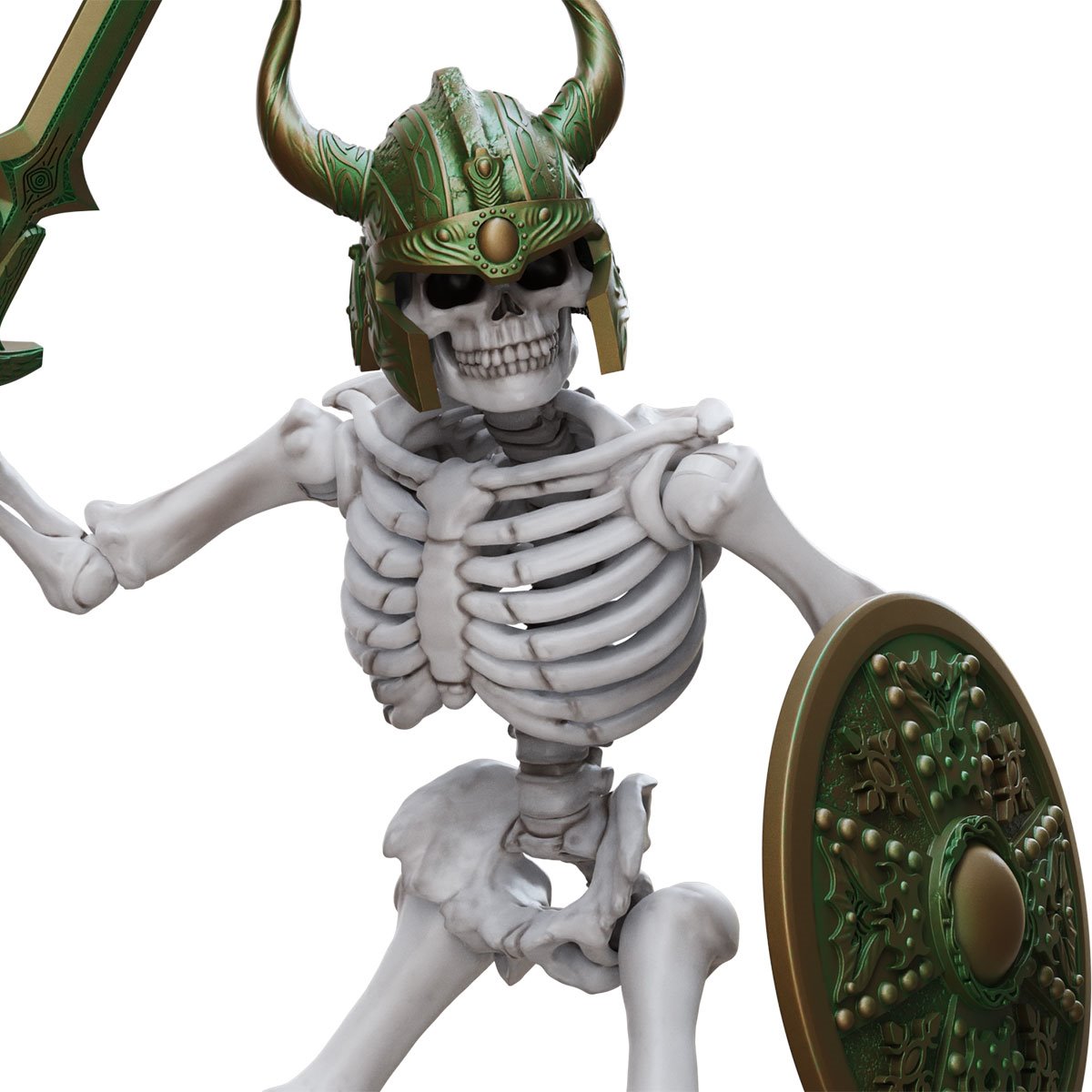 Undead Skeletal Guardian Immortal Champions Wave 1 Action Figure
