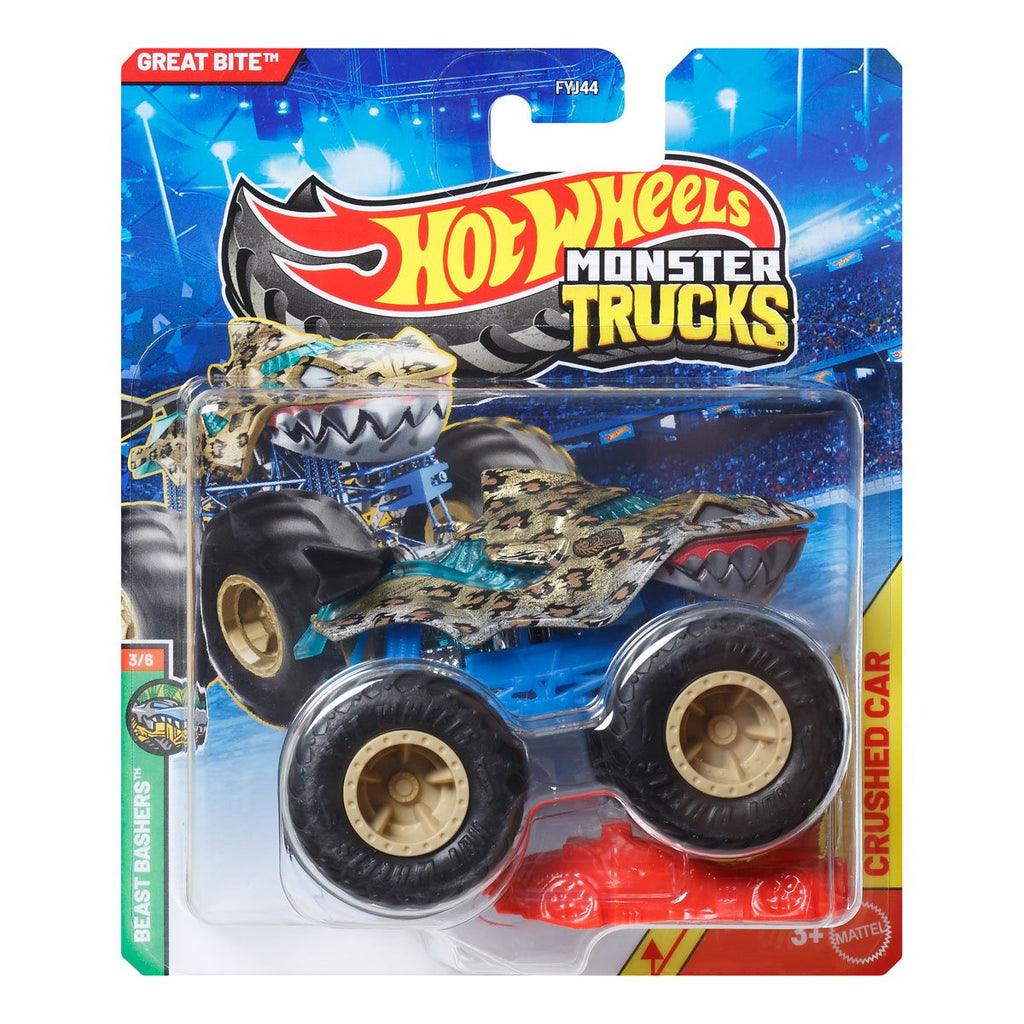 Hot Wheels Monster Trucks 1:64 Scale Vehicle 2026 Mix 6 Case of 8
