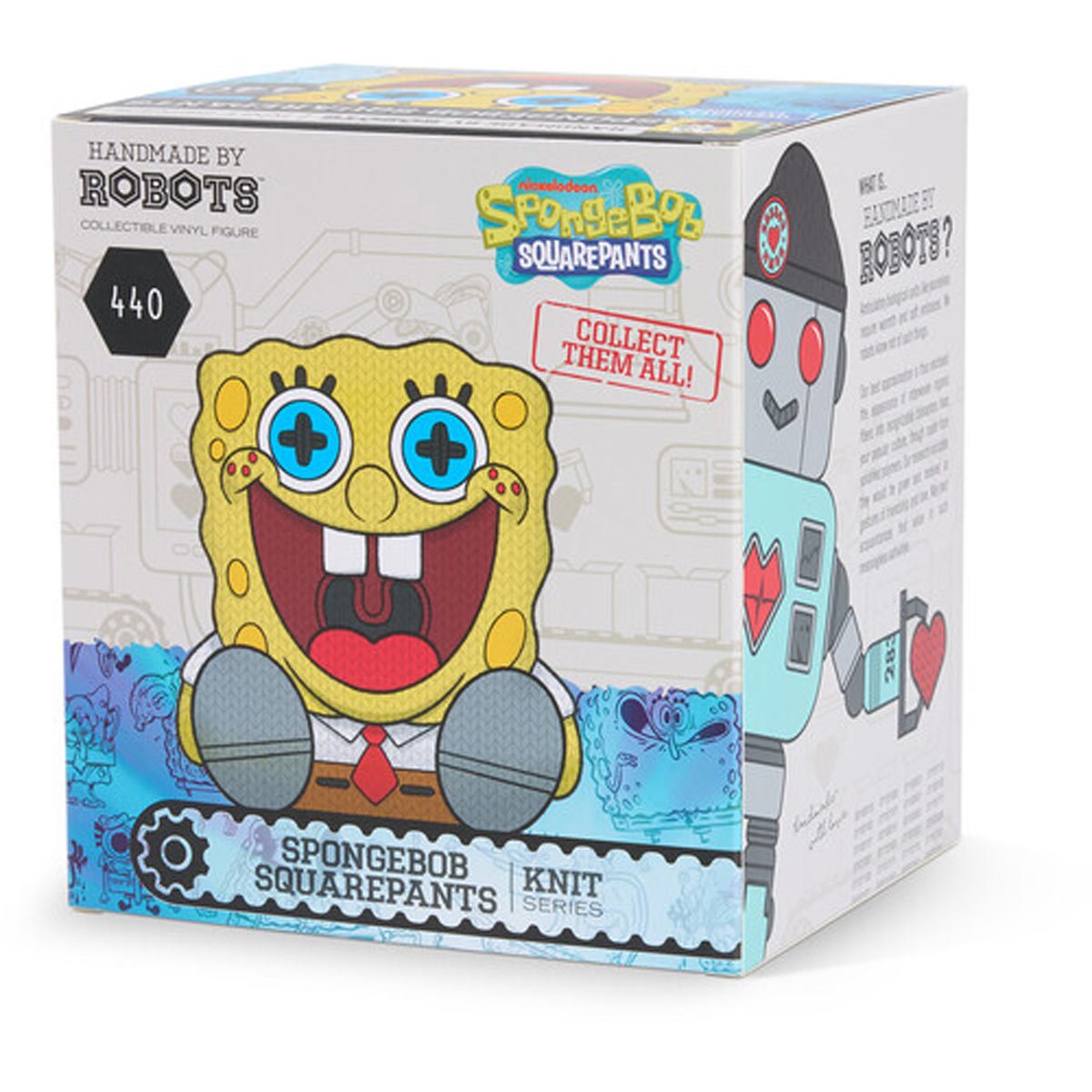 SpongeBob SquarePants #440 Handmade By Robots Vinyl Figure