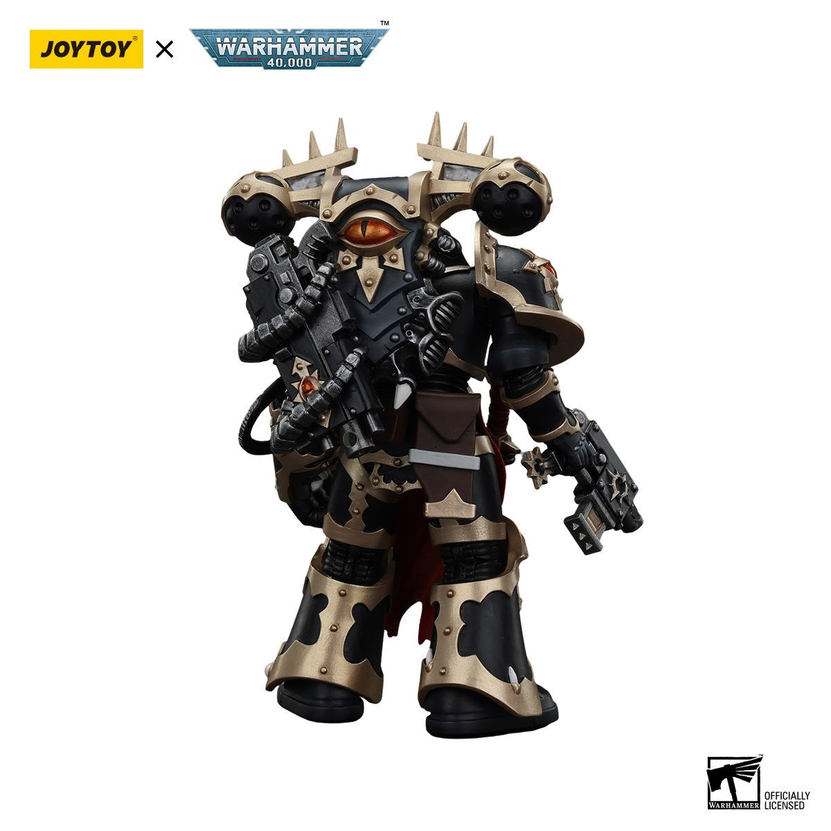 Joy Toy Warhammer 40,000 Chaos Space Marines Black Legion Chosen Power Fist 1:18 Scale Action Figure