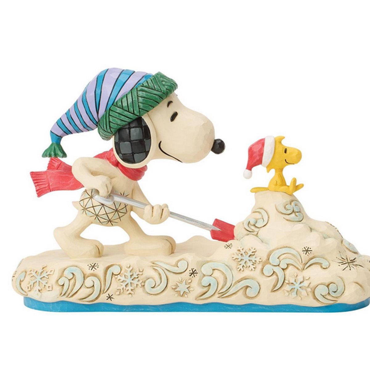 Peanuts Snoopy Shoveling Snow by Jim Shore Statue