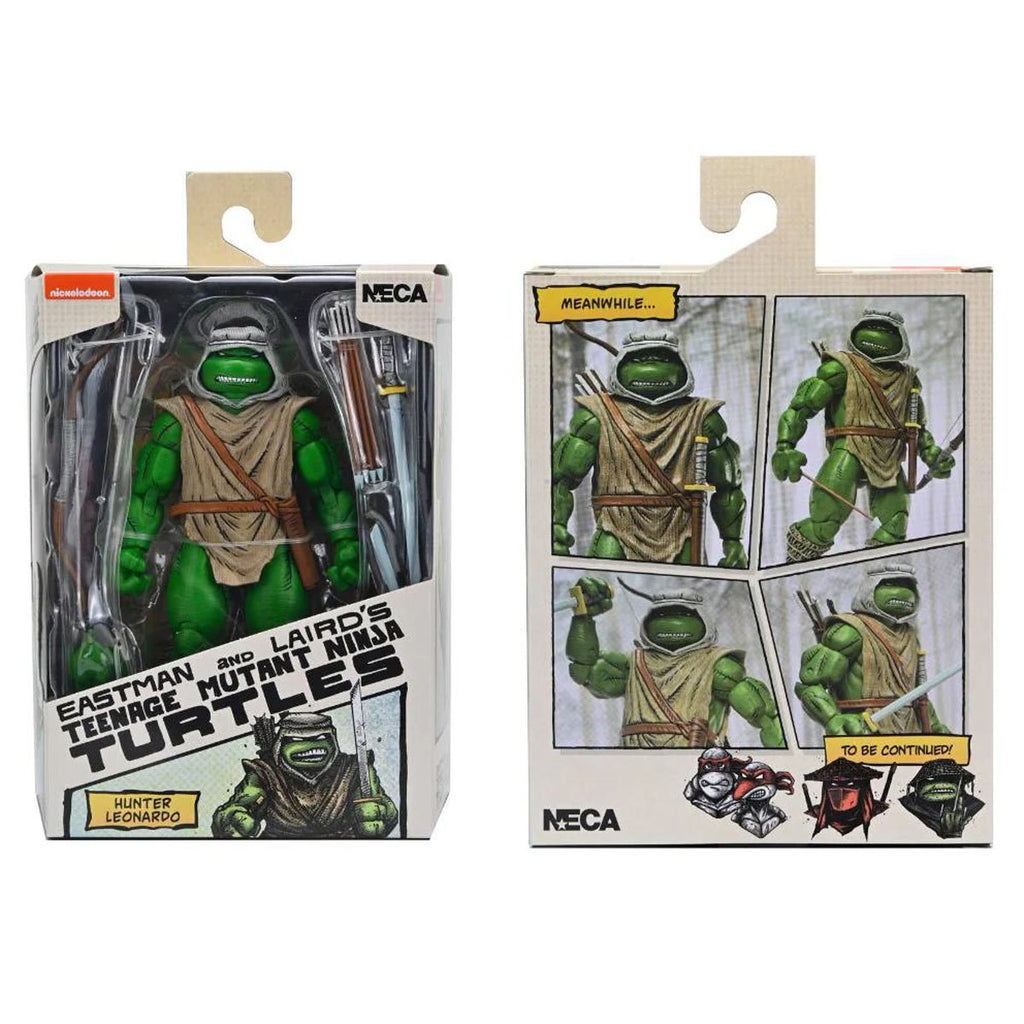 Teenage Mutant Ninja Turtles Mirage Comics Hunter Leonardo 7-Inch Scale Action Figure