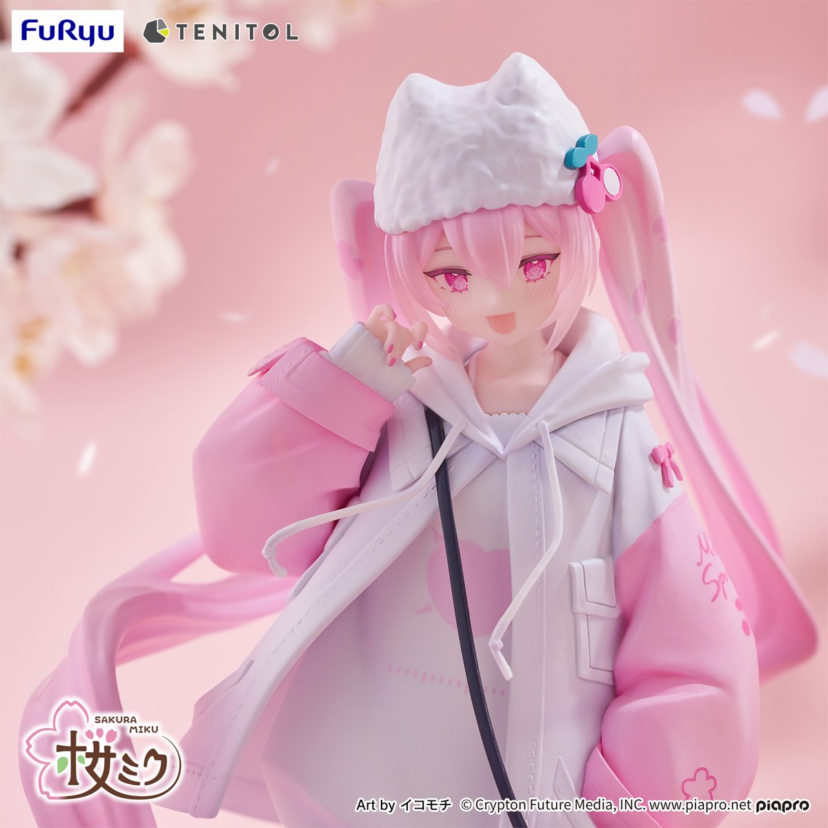 Vocaloid Miku Cool Style Tenitol Petit Statue