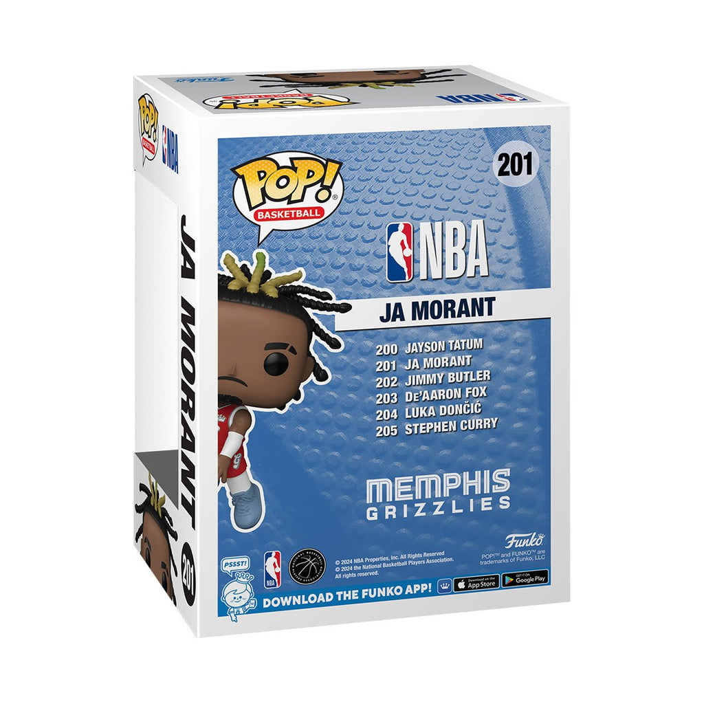 NBA Memphis Grizzlies Ja Morant (City Edition 2024) Funko Pop! Vinyl Figure #201