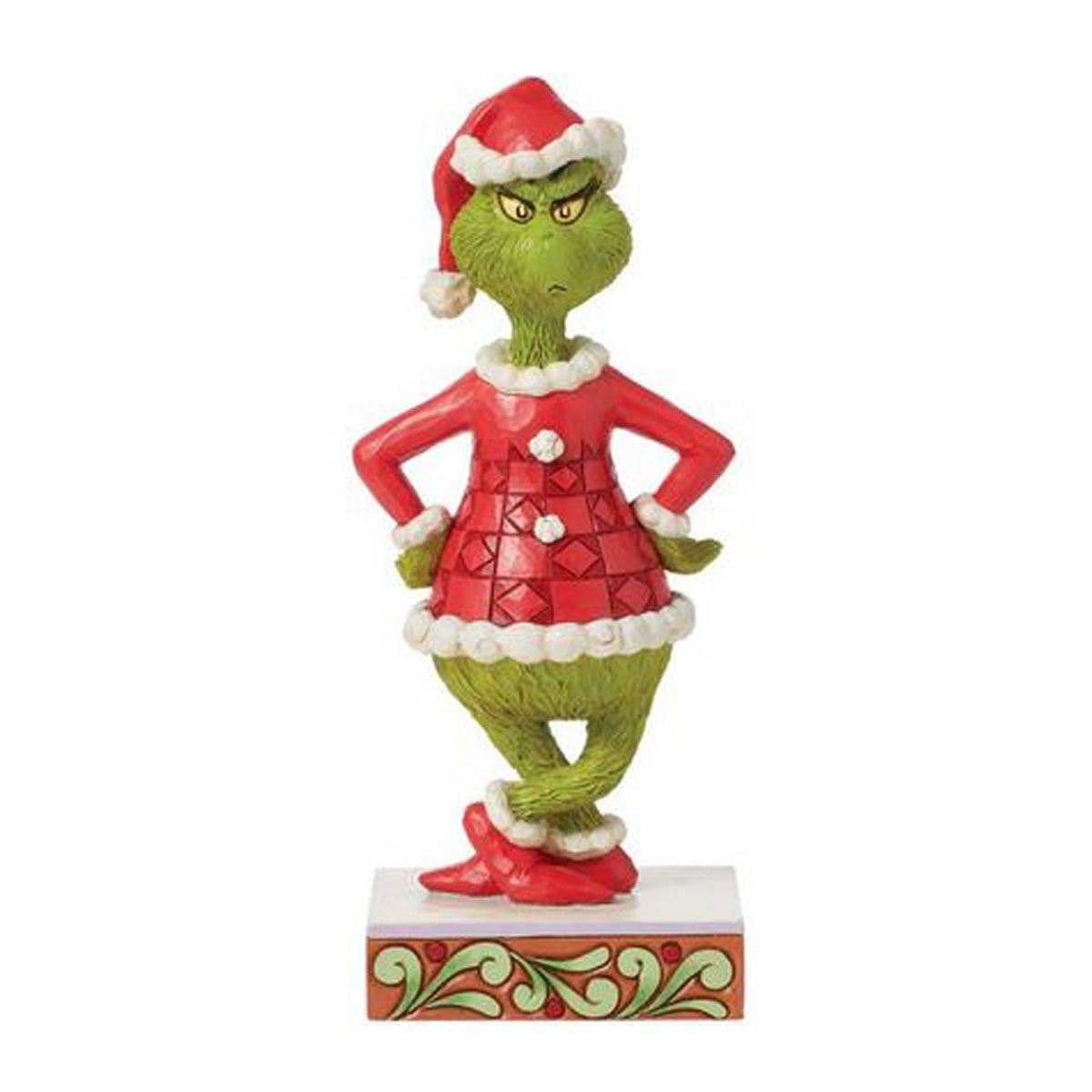 Dr. Seuss Grinch with Hands on His Hips By Jim Shore Statue