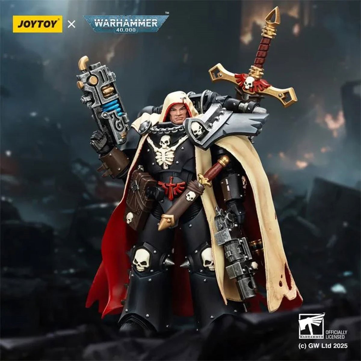 Joy Toy Warhammer 40,000 Space Marines Cypher Lord of the Fallen 1:18 Scale Action Figure