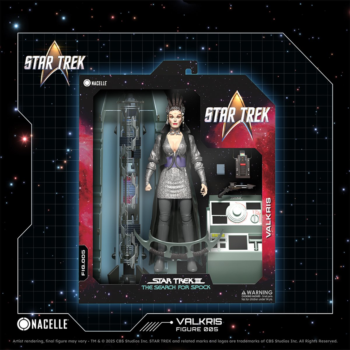 Star Trek III: The Search for Spock Valkris Action Figure