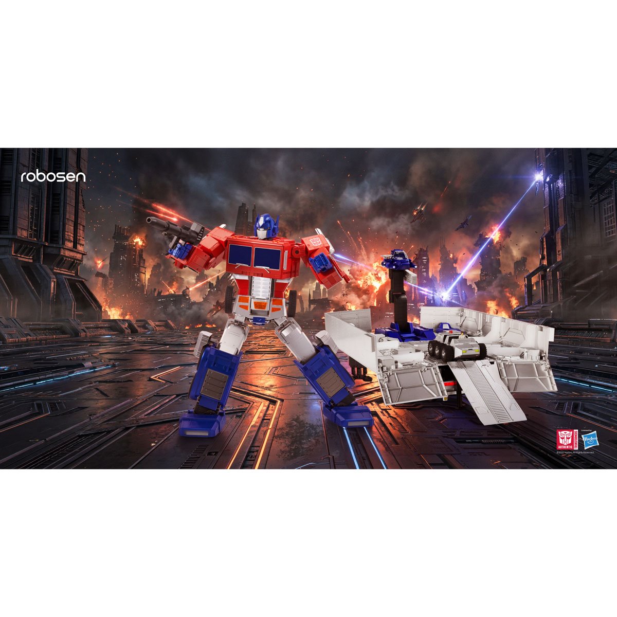 Transformers Optimus Prime Trailer Kit for Robosen Optimus Prime Elite Edition (robot sold separately)
