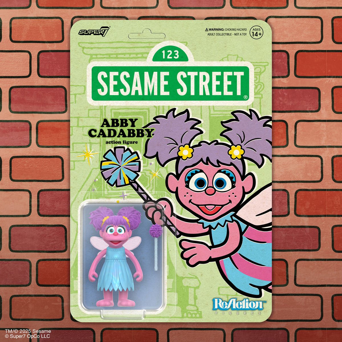Sesame Street Abby Cadabby 3 3/4-Inch ReAction Figure