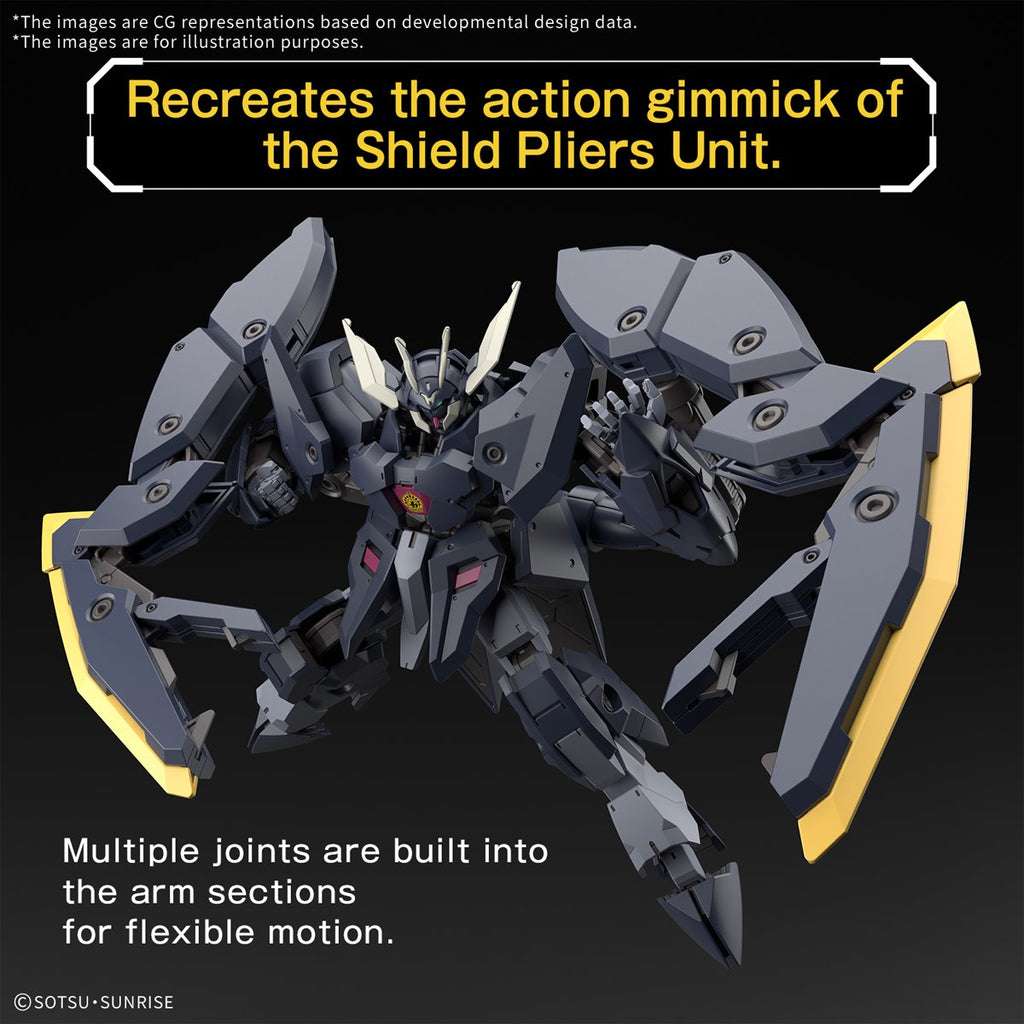 Mobile Suit Gundam: Iron-Blooded Orphans Gundam Zagan High Grade 1:144 Scale Model Kit