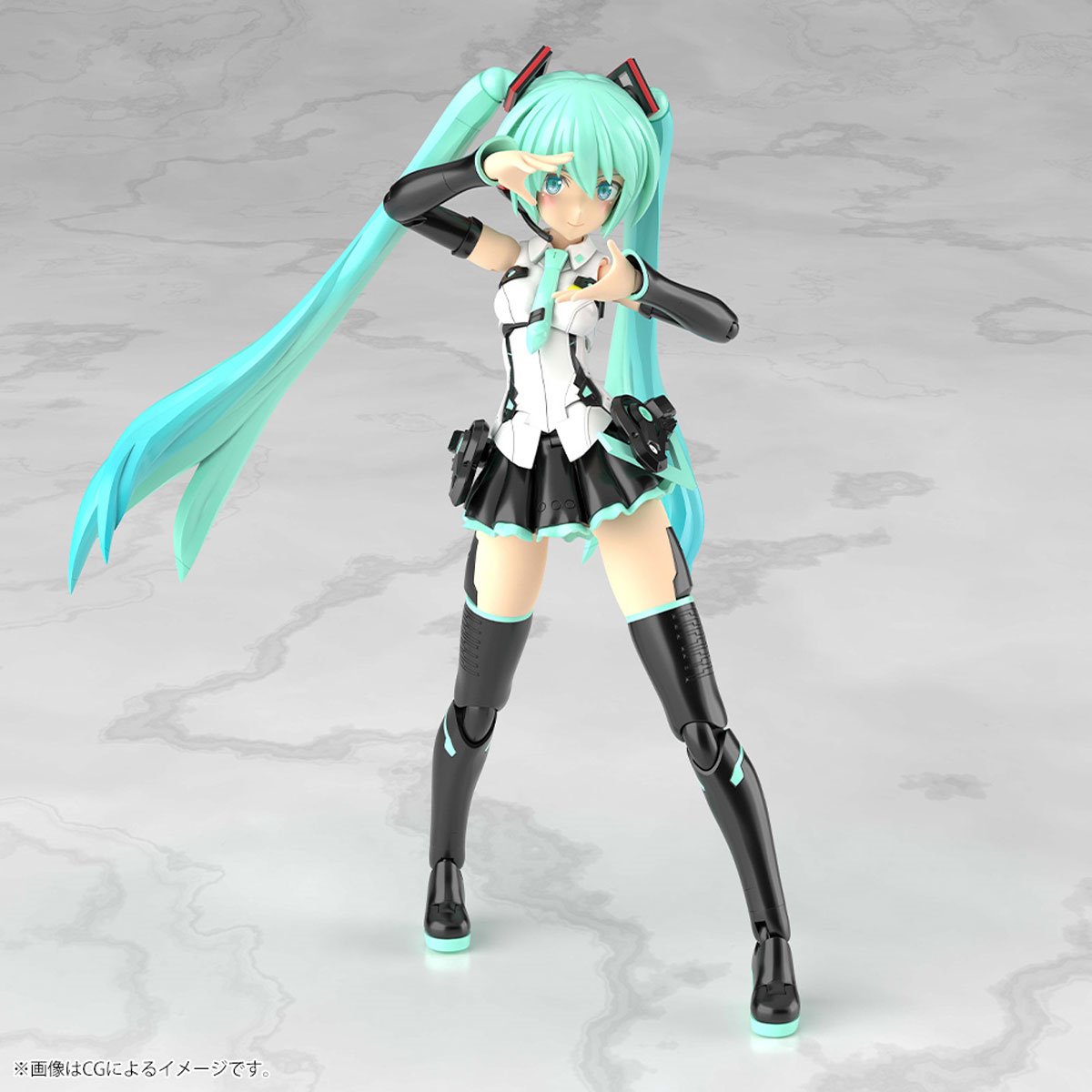 Vocaloid Hatsune Miku Frame Music Girl Grande Scale Model Kit