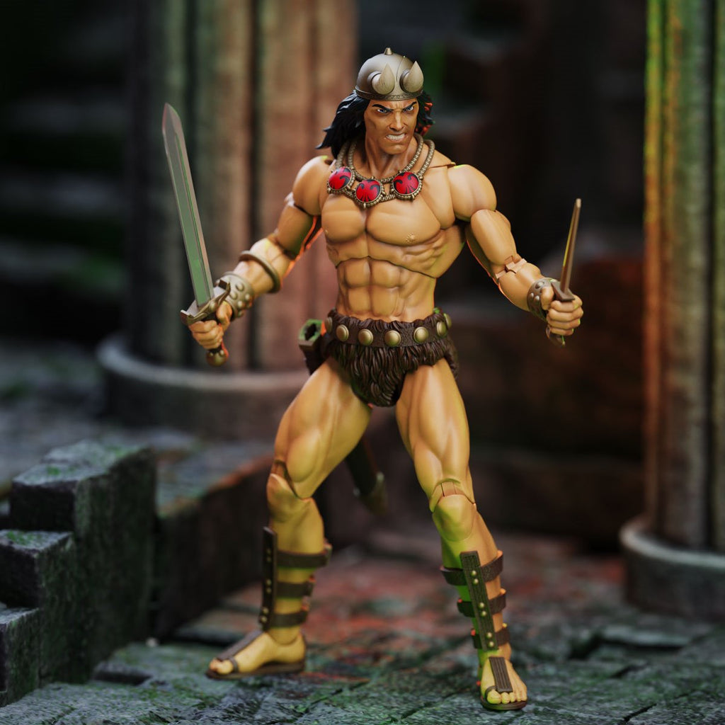Conan the Barbarian The Tower of the Elephant Young Conan and Yag Kosha Action Figure 2-Pack