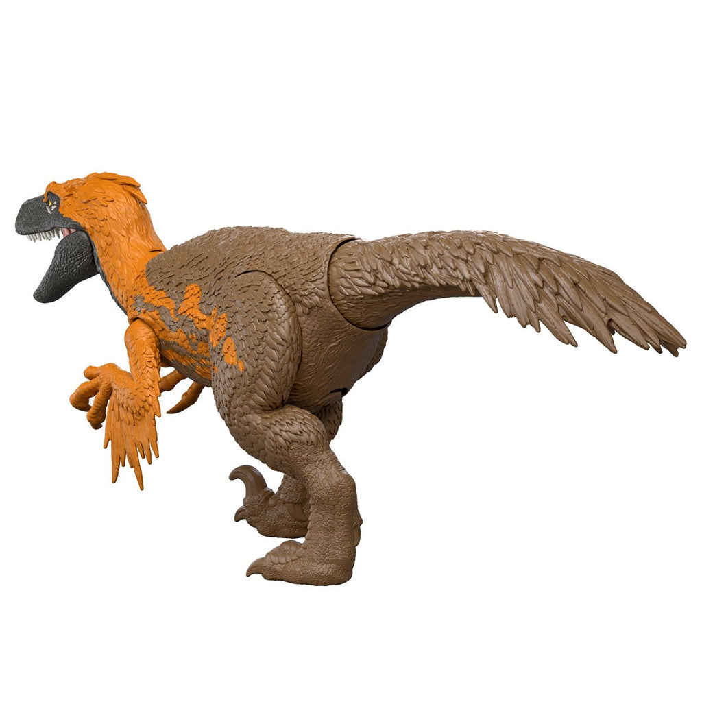 Jurassic World Wild Roar Utahraptor Action Figure