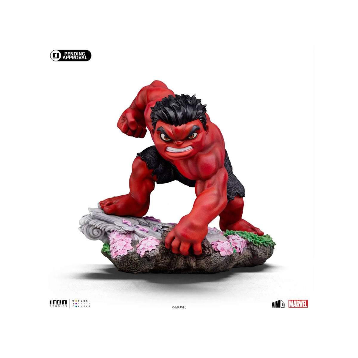 Captain America: Brave New World Red Hulk MiniCo Vinyl Figure