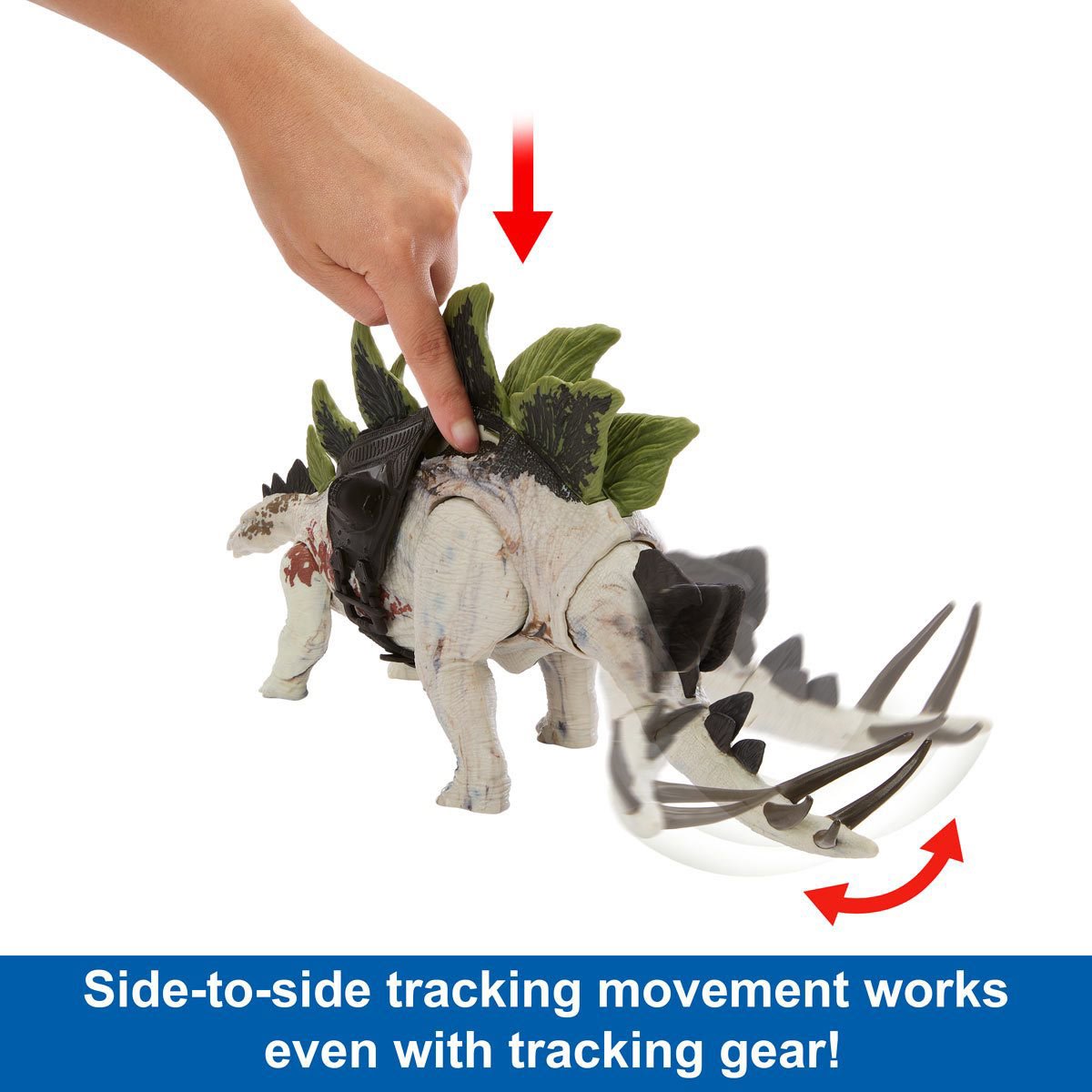 Jurassic World Gigantic Trackers Action Figure Case of 2