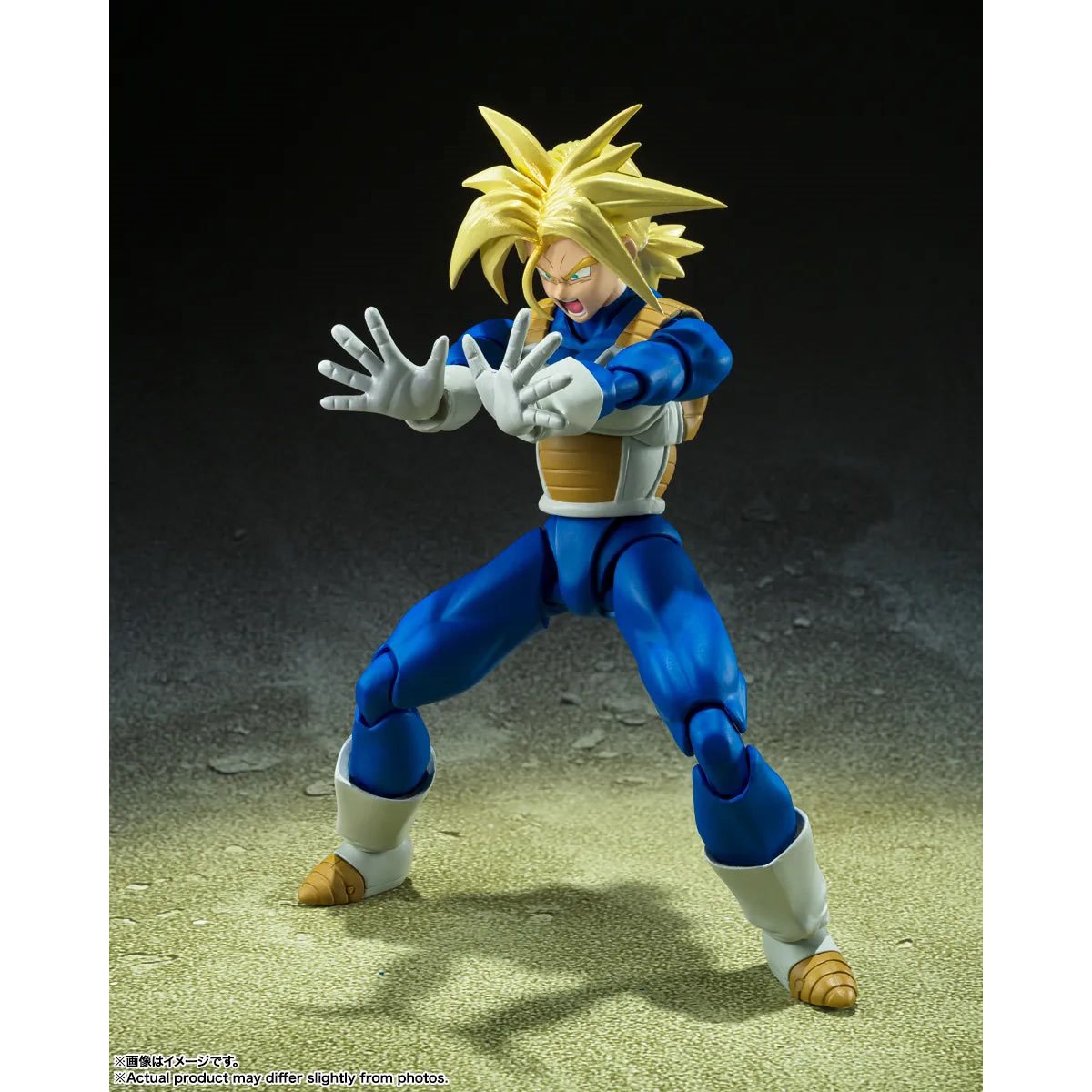 Dragon Ball Z Super Saiyan Trunks Infinite Latent Super Power S.H.Figuarts Action Figure - Reissue