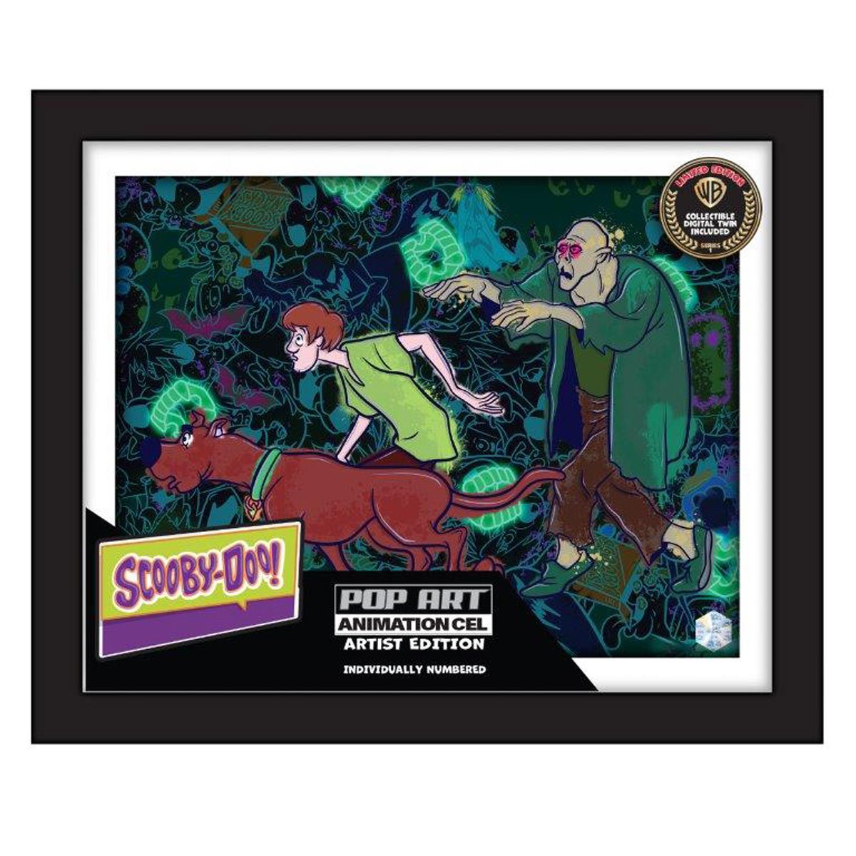 Scooby-Doo Which Witch Is Which? #1101 Animation Cel Artist Edition Framed Art Print