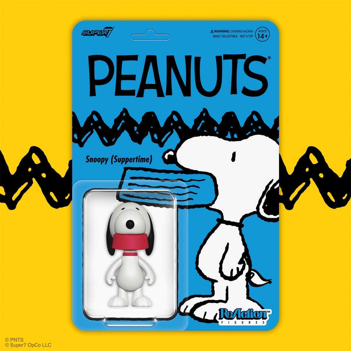 Peanuts Snoopy (Suppertime) 3 3/4-Inch ReAction Figure