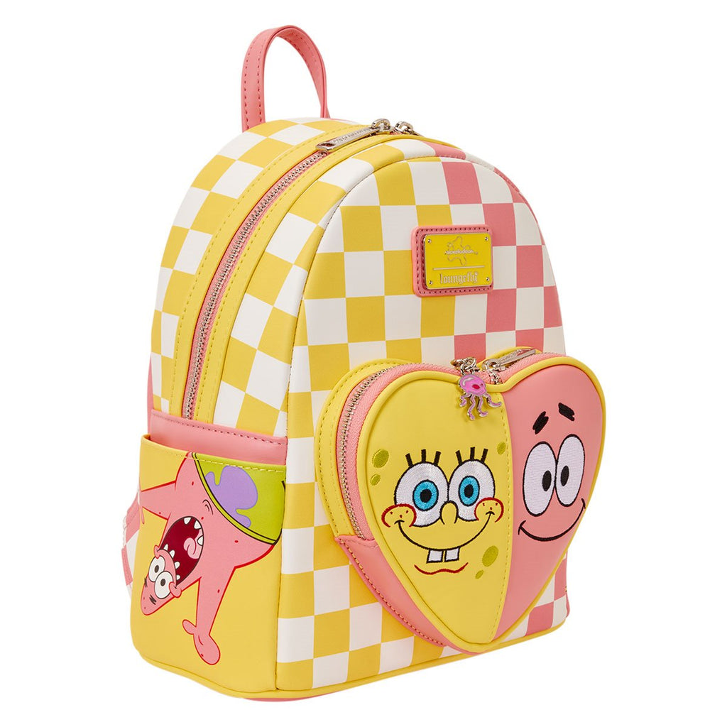 SpongeBob SquarePants and Patrick Star Checkered Mini-Backpack