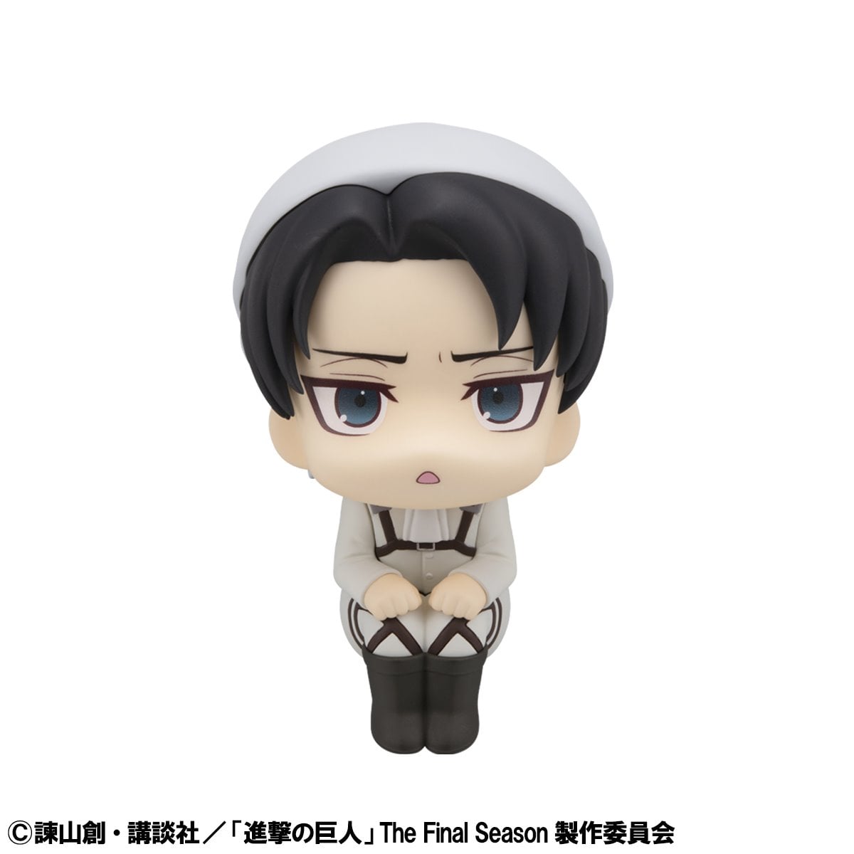 Attack on Titan Levi Cleaning Up Version Look Up Series Statue