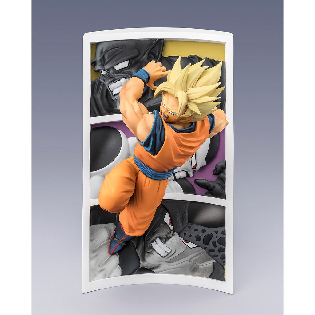 Dragon Ball Z Super Saiyan Son Goku Trail of Battles FiguartsZERO Statue