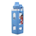 Lilo & Stitch 24 oz. Square Silicone Sleeve Water Bottle