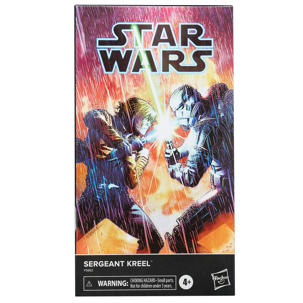 Star Wars The Black Series Sergeant Kreel 6-Inch Action Figure