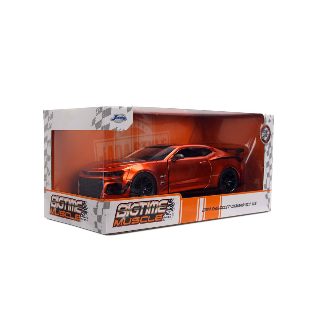 Bigtime Muscle 2024 Chevrolet Camaro ZL1 1LE 1:24 Scale Die-Cast Metal Vehicle