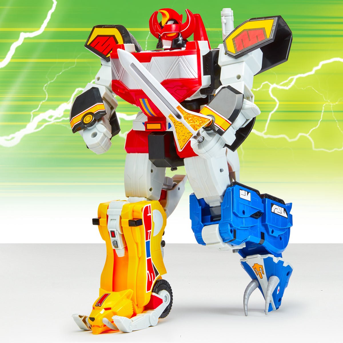 Mighty Morphin Power Rangers: Re-Ignition Dlx. Combinable Mastodon Dinozord Action Figure