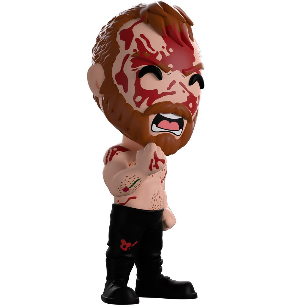 AEW Collection Bloody Jon Moxley Variant Vinyl Figure #9 - Entertainment Earth Exclusive