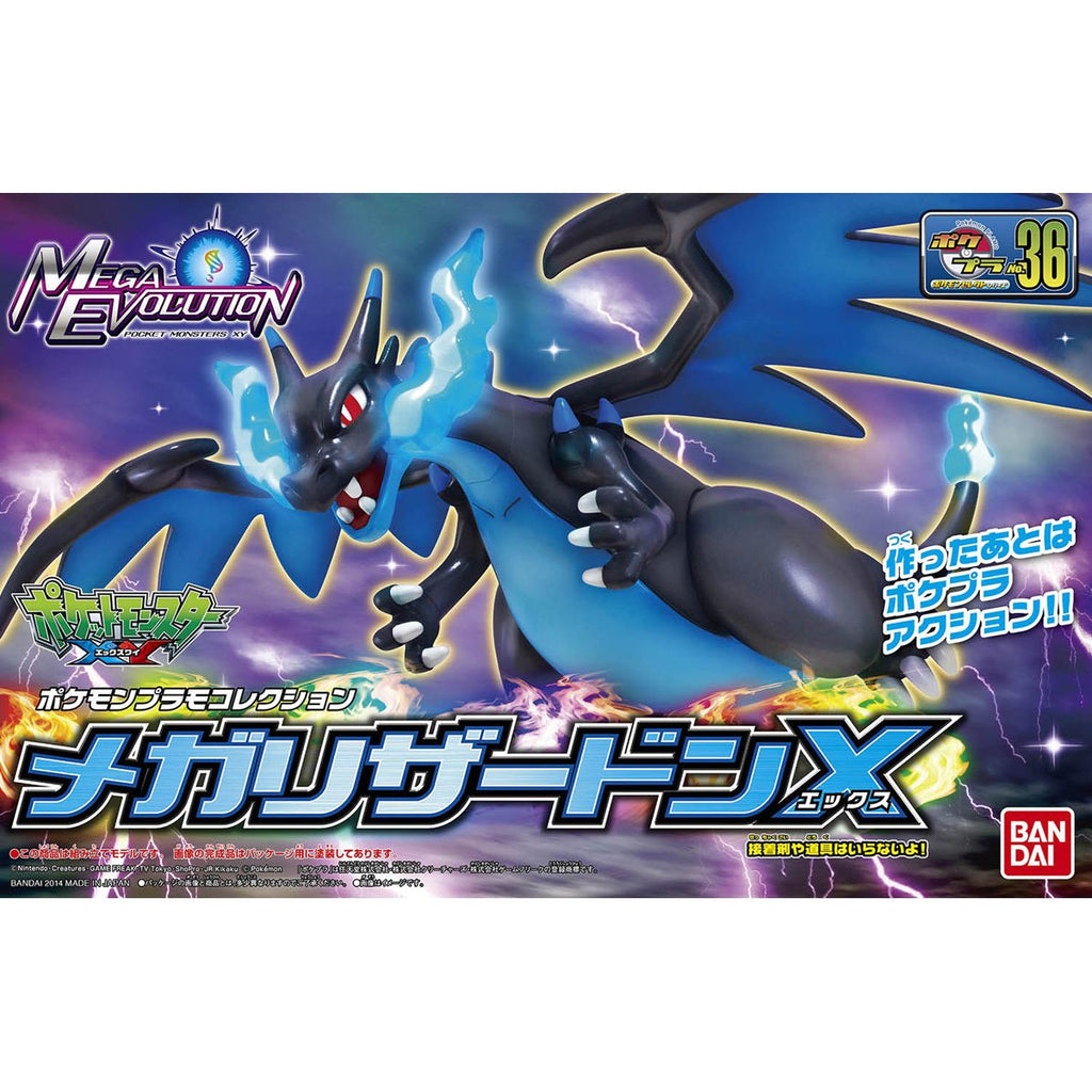 Pokemon Mega Charizard X Model Kit