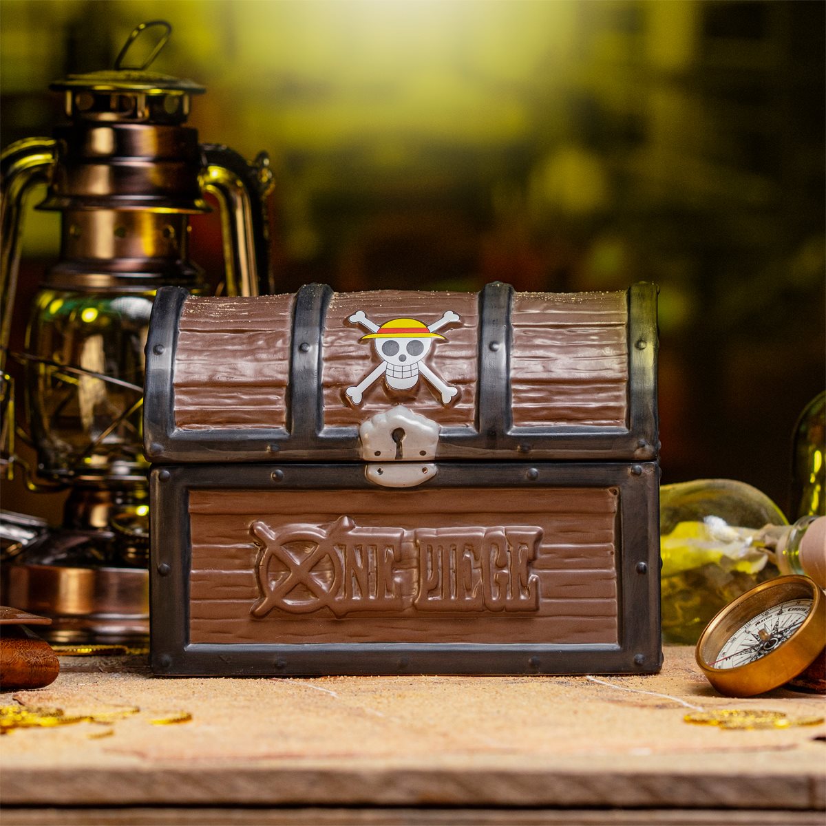 One Piece Treasure Chest Cookie Jar