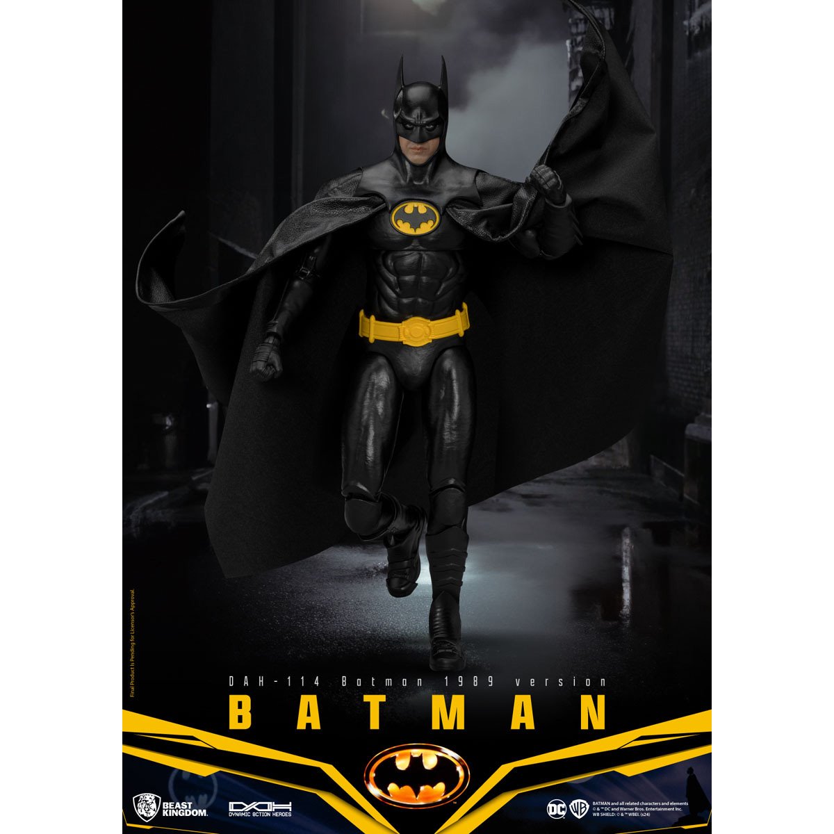 Batman 1989 DAH-114 Dynamic 8-Ction Heroes Batman Action Figure