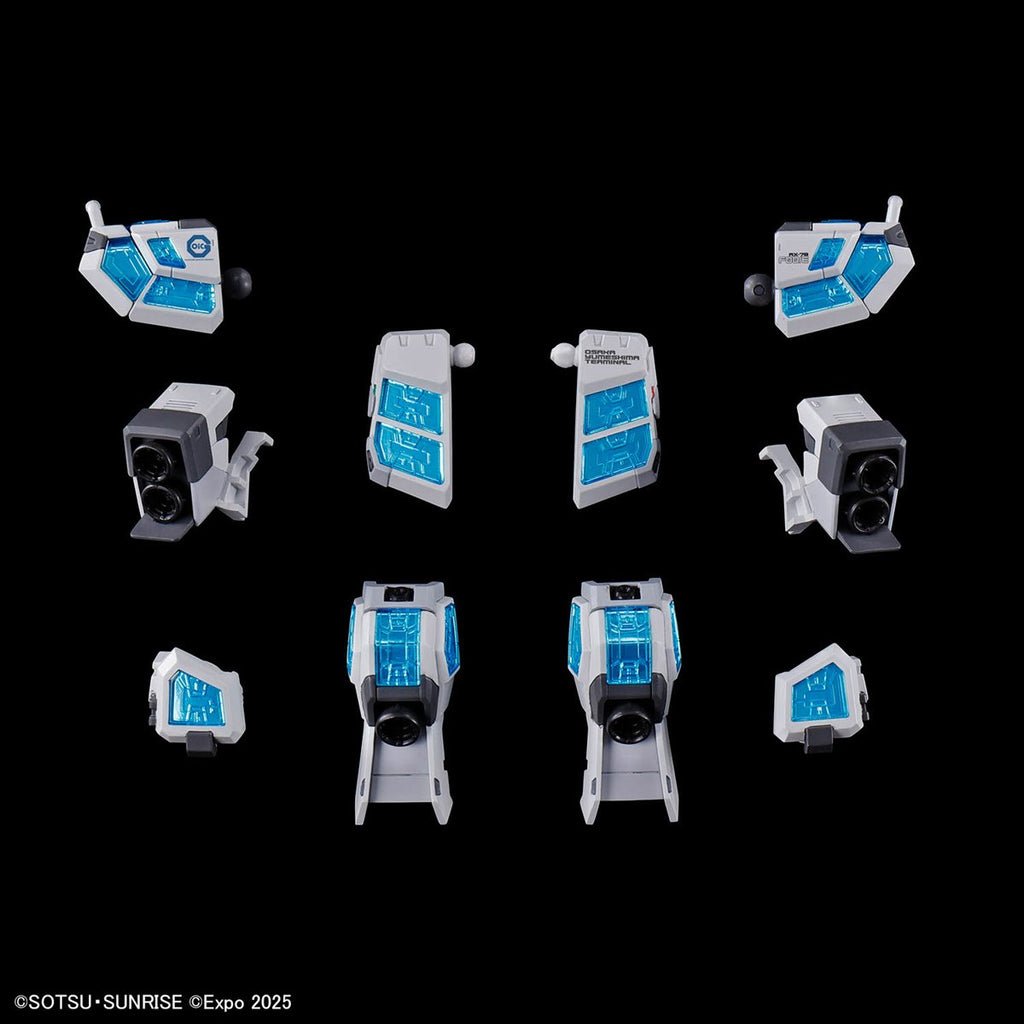 Gundam: Next Universal Century RX-78F00/E Gundam EX-001 G.L.R.S.S. Feather Unit Entry Grade 1:144 Scale Model Kit