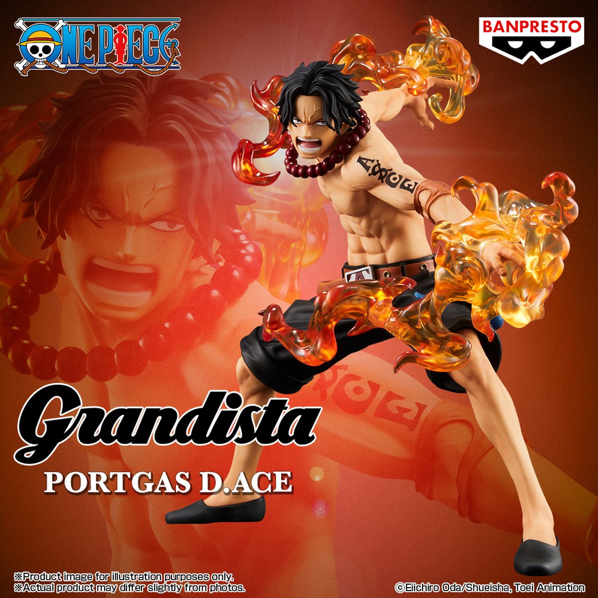 One Piece Portgas D. Ace Special Edition Grandista Statue