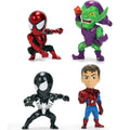 Marvel Spider-Man Wave 5 MetalFigs Die-Cast Metal 2 1/2-Inch Mini-Figure 4-Pack