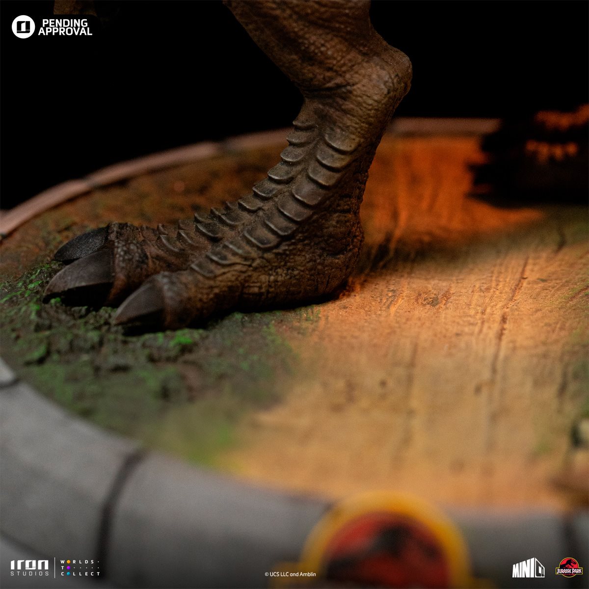 Jurassic Park T-Rex Illusion MiniCo Figure