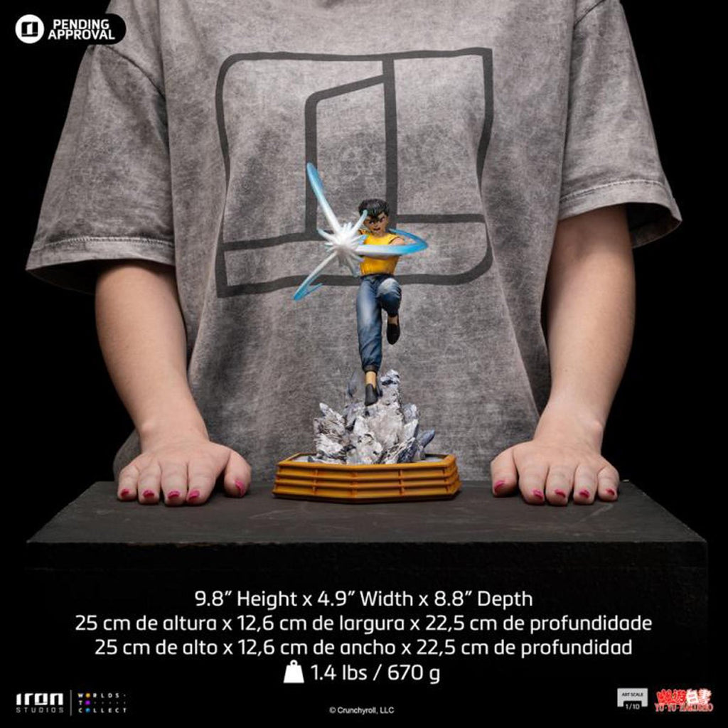 Yu Yu Hakusho Yusuke Urameshi 1:10 Art Scale Limited Edition Statue