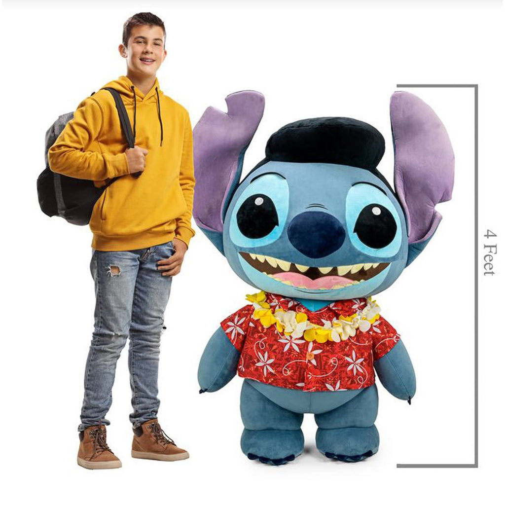 Lilo & Stitch Elvis Blue Hawaiian Stitch 4-Foot Plush