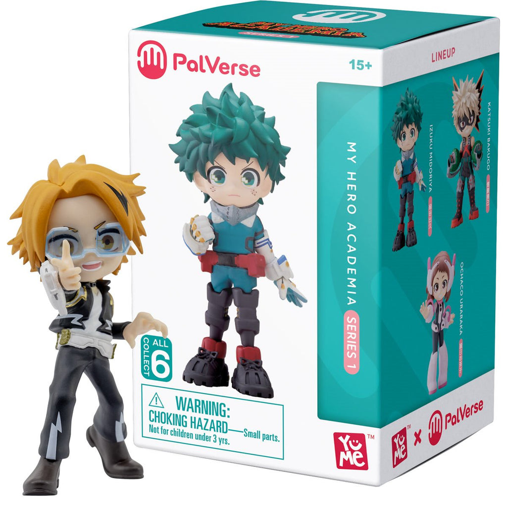 My Hero Academia PalVerse Anime Blind-Box Series 1 Mini-Figure Case of 6