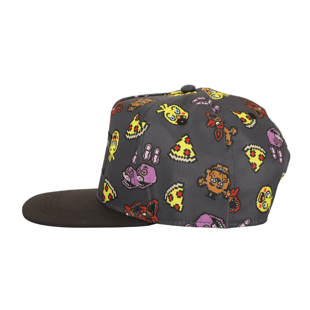 Five Nights at Freddys All Over Print Snapback Hat