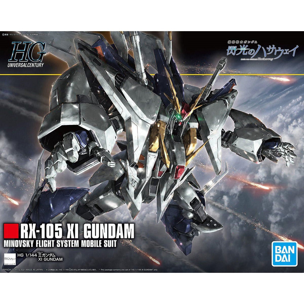 Mobile Suit Gundam Hathaway's Flash Xi Gundam High Grade 1:144 Scale Model Kit