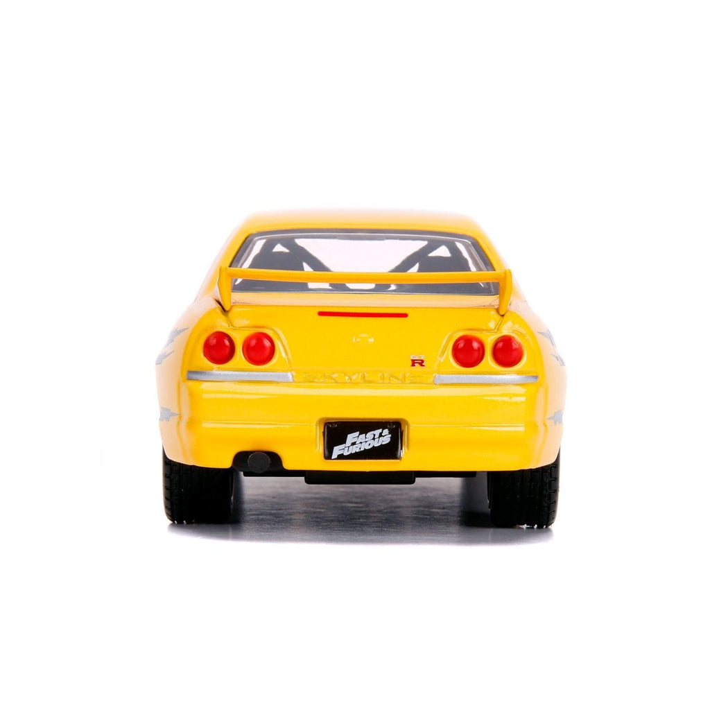 Fast and the Furious Leon's 1995 Nissan Skyline GT-R BCNR33 1:32 Scale Die-Cast Metal Vehicle