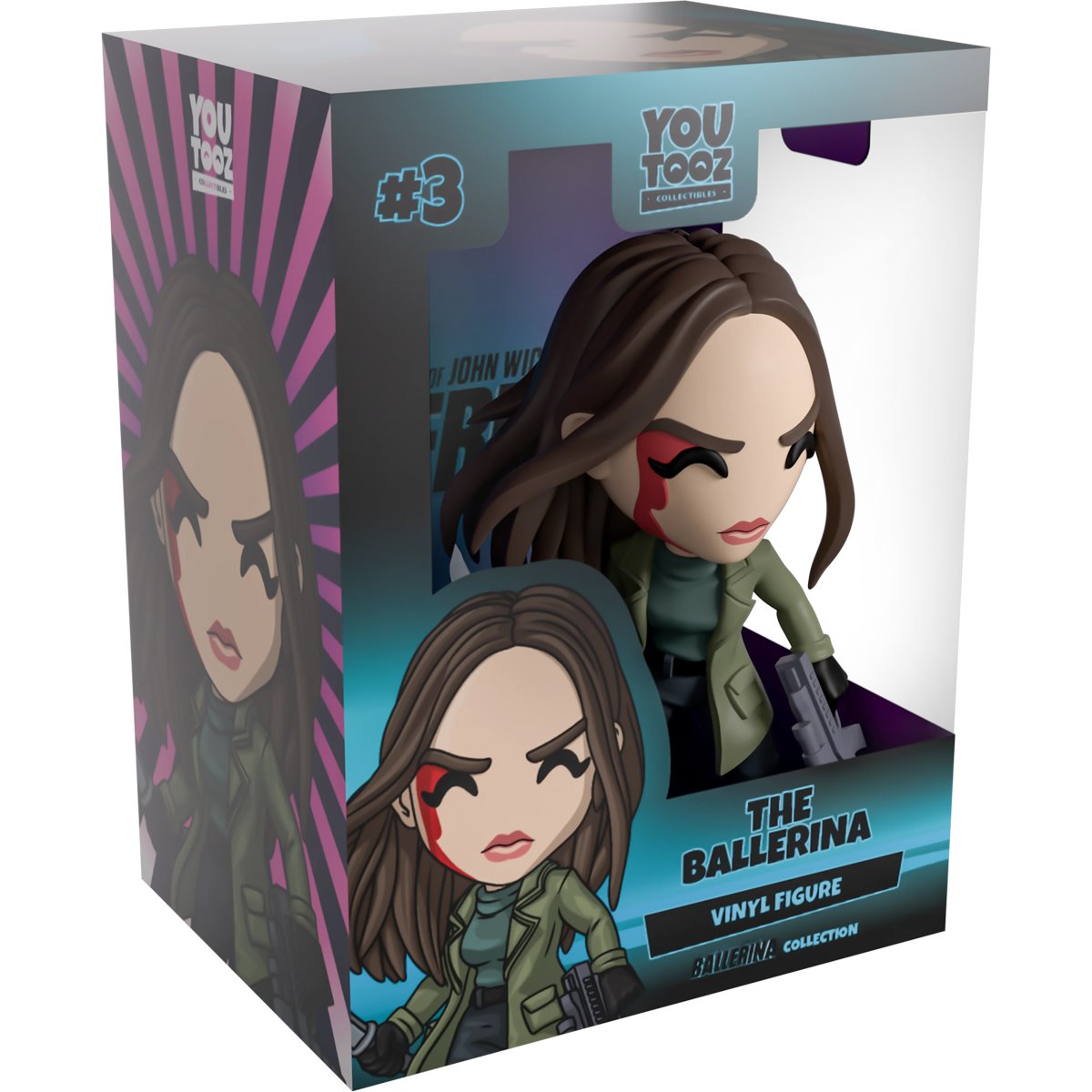From the World of John Wick: Ballerina Collection The Ballerina Vinyl Figure #3