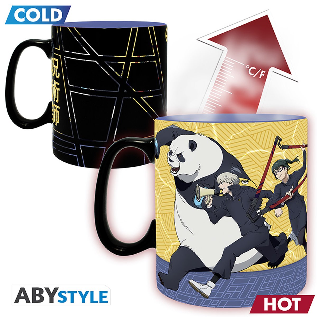 Jujutsu Kaisen Group Heat-Change Mug